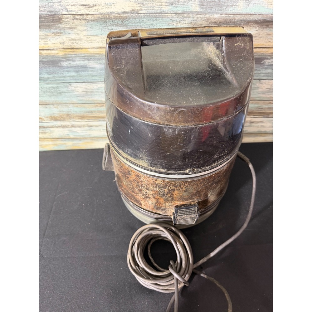 Rainbow SE Canister‎ Vacuum Base Brown Gold Fair Vintage Water Filtration Unit - Picture 4 of 6